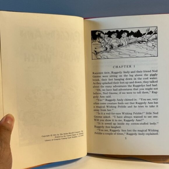 Raggedy Ann and the Wonderful Witch 1961 First Edition by Johnny Guelle Vintage - Picture 11 of 13